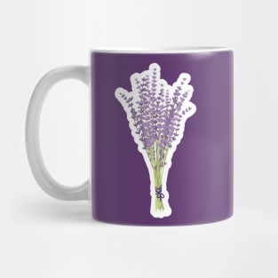 Lavender bouquet Mug